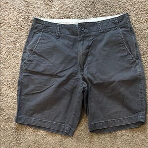 Old Navy Gray Flat Front Shorts